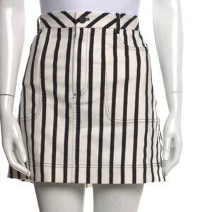 Alice and Olivia Stripped Skirt